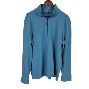 Stio Blue Fleece 1/2 Zip Pullover Sweater Men’s XL